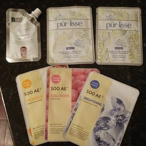 Skin care mask lot Purlisse, Soo AE, Global Beauty